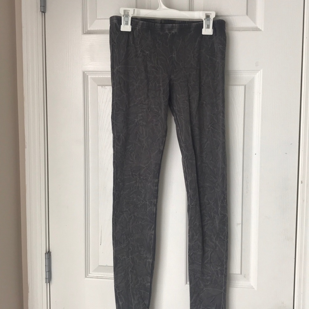 Grey faded leggings